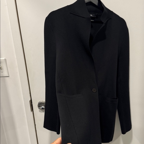 Theory merino wool Black Blazer - Picture 4 of 12